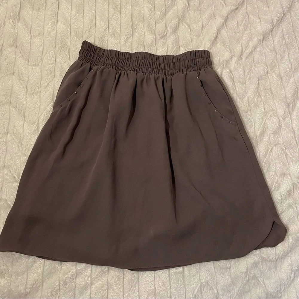 Mossimo S | elastic waist w/ pockets skirt
